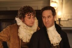 Brandon Scott Jones and Nat Faxon in 'Ghosts' Season 4