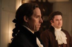 Nat Faxon as Alexander Hamilton in 'Ghosts' Season 4 - 'Alexander Hamilton and the Ruffle Kerfuffle'