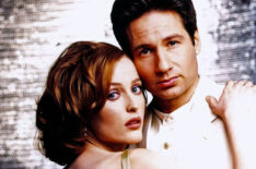 Gillian Anderson and David Duchovny in 'The X-Files.'