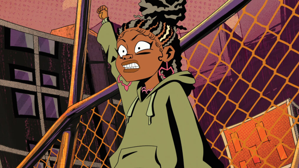Grey Evans, voiced by Marsai Martin, in 'Good Times'