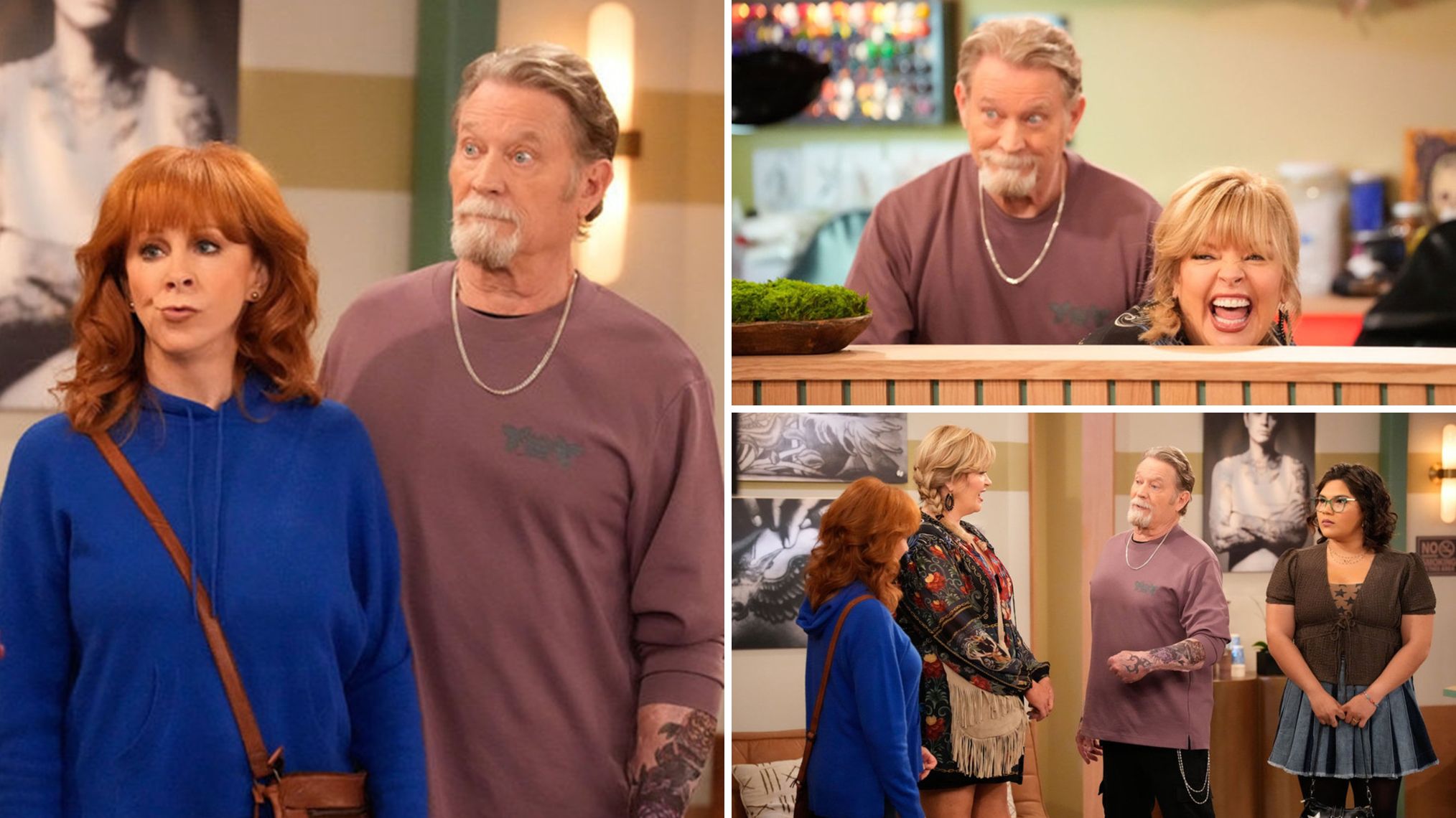 39 Happy 39 s Place 39 39 Reba 39 s Christopher - Happys Place Season 1 Reba Mcentire Christopher Rich Melissa Peterman Belissa Escobedo 