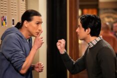Tokala Black Elk as Takoda and Pablo Castelblanco as Steve in 'Happy's Place' - Season 1