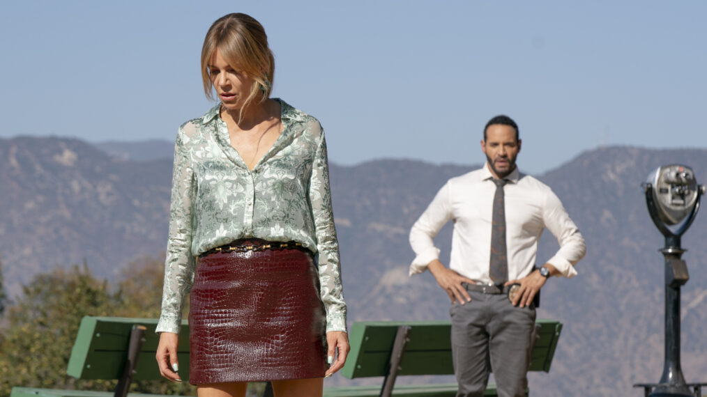 Kaitlin Olson and Daniel Sunjata in the 'High Potential' Season 1 finale - 'Let's Play'