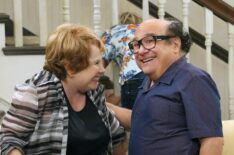 Lynne Marie Stewart and Danny DeVito in 'It's Always Sunny in Philadelphia'