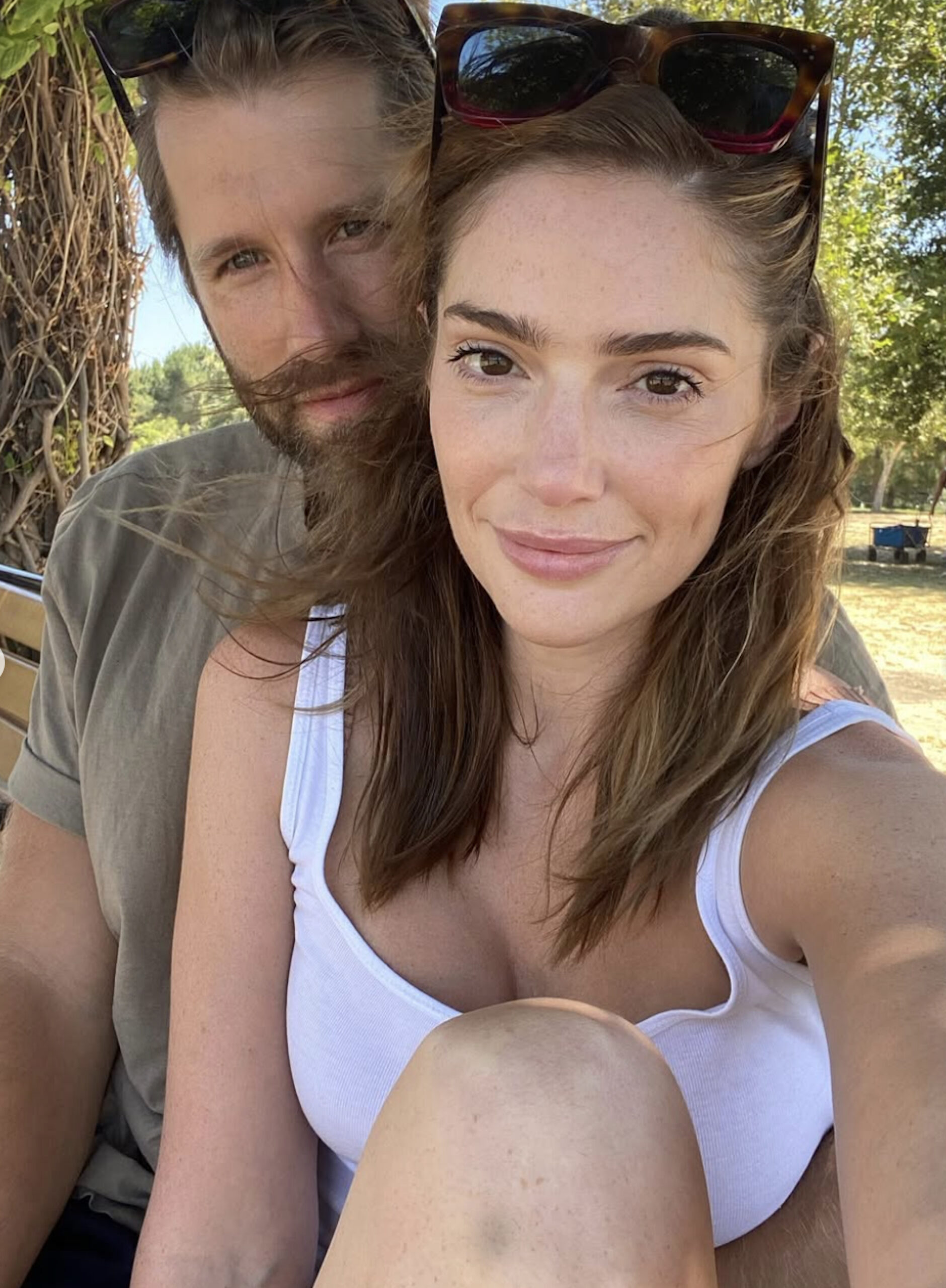 Janet Montgomery and her husband Joe Fox