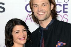 Actor Jared Padalecki and Genevieve Padalecki attend the 39th Annual People's Choice Awards at Nokia Theatre L.A. Live on January 9, 2013 in Los Angeles, California.
