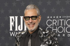Jeff Goldblum attends the 30th Annual Critics Choice Awards at Barker Hangar on February 07, 2025 in Santa Monica, California.