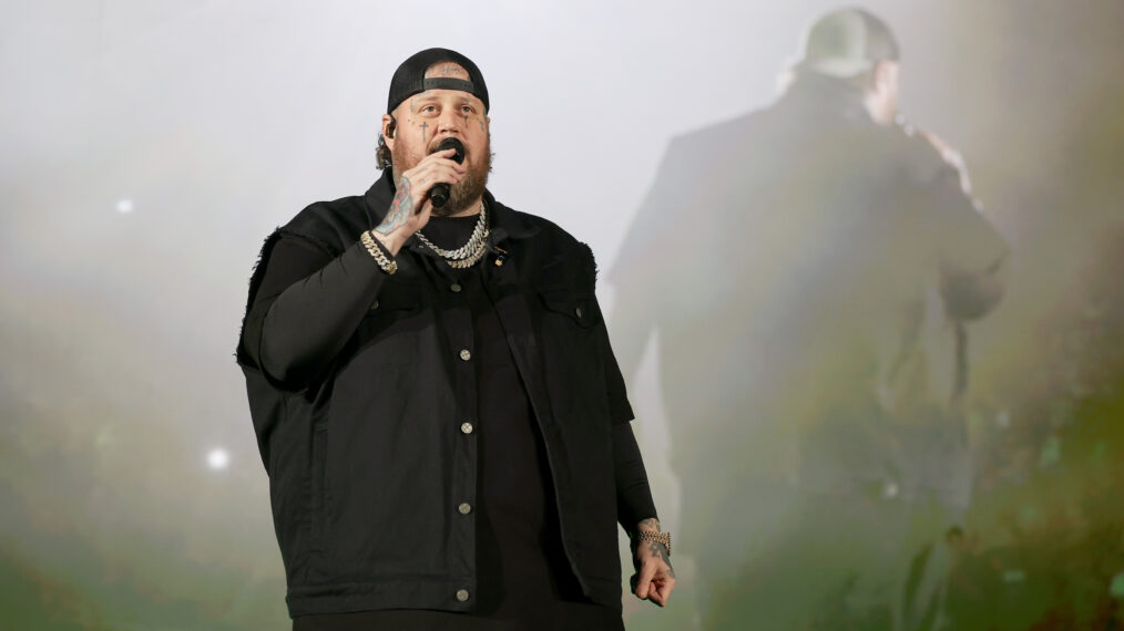 Jelly Roll performs onstage during Jelly Roll & Friends: A Concert for All First Responders