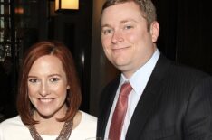 Jen Psaki and Greg Mecher attend the ELLE and HUGO BOSS Women in Washington Power List Dinner
