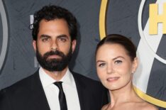 Gerardo Celasco and Jennifer Morrison attend the HBO's Post Emmy Awards Reception at The Plaza at the Pacific Design Center on September 22, 2019 in Los Angeles, California.