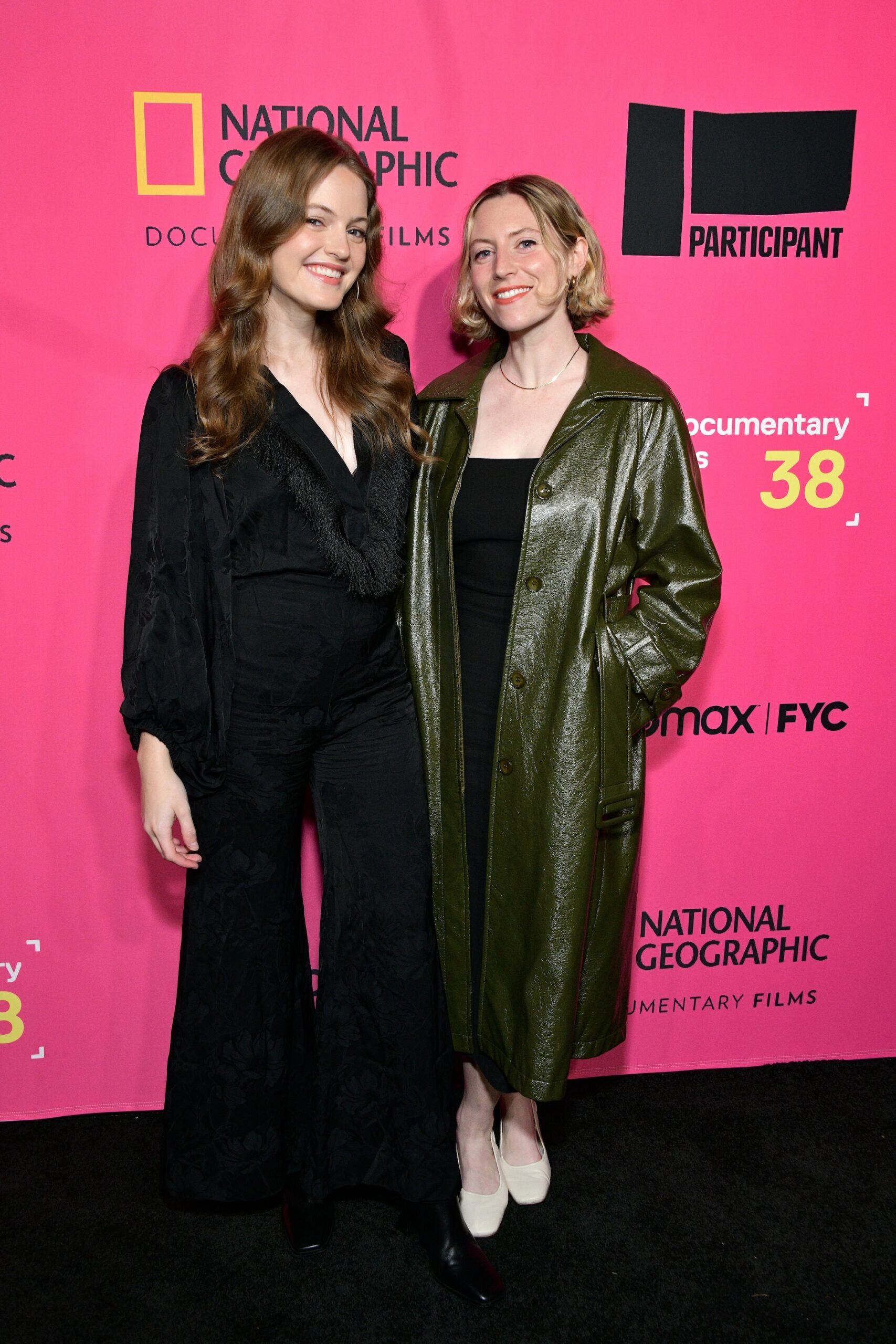 Jo Ellen Pellman and Brydie O'Connor attend 38th Annual IDA Documentary Awards at Paramount Theatre on December 10, 2022 in Los Angeles, California.