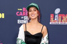 Kaitlyn Bristowe attends the Tubi Red Carpet during the Super Bowl LIX