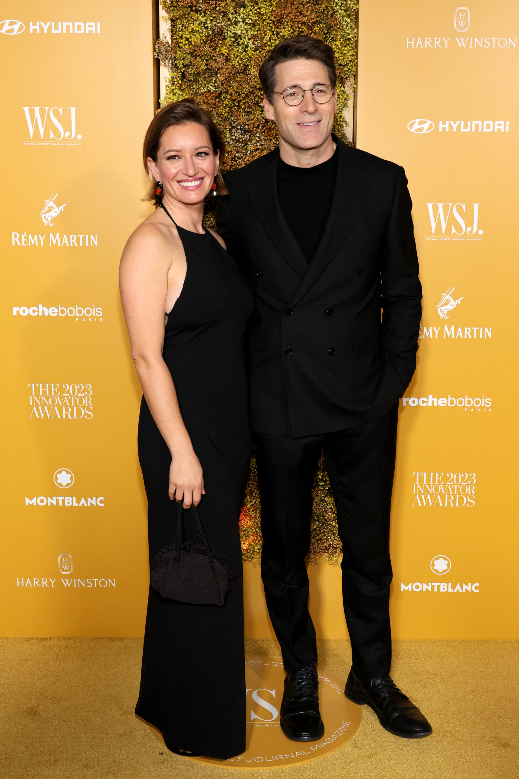 Katy Tur and Tony Dokoupil attend the WSJ Magazine 2023 Innovator Awards