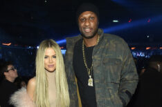 Khloe Kardashian and Lamar Odom attend Kanye West Yeezy Season 3