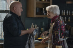 Dean Norris as Randall Stabler, Ellen Burstyn as Bernadette Stabler — 'Law & Order: Organized Crime' Season 5 Episode 1