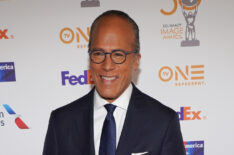 Lester Holt attends the 50th NAACP Image Awards Non-Televised Dinner at Beverly Hilton Hotel on March 29, 2019 in Beverly Hills, California