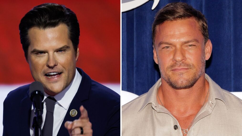 Matt Gaetz and Alan Ritchson