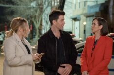 Hilary Duff, Chris Tardio, and Miriam Shor in Younger - 'Stiff Competition'