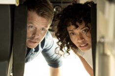 Todd Lasance as AFP Liaison Officer Sergeant Jim 'JD' Dempsey and Olivia Swann as NCIS Special Agent Captain Michelle Mackey — 'NCIS: Sydney' Season 2 Episode 1 'Heart Starter'