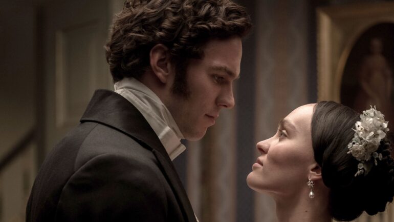 Nicholas Hoult, Lily-Rose Depp in 'Nosferatu'