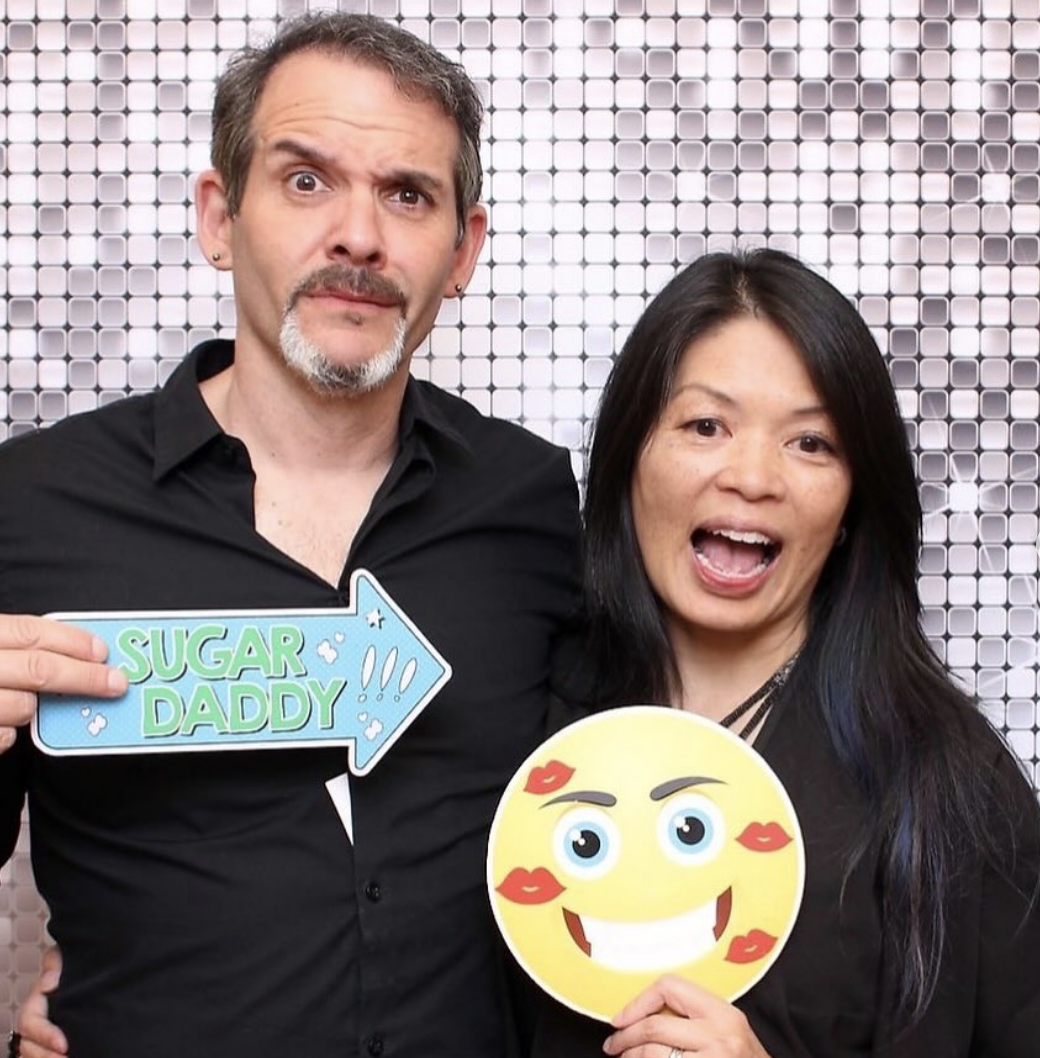 Pam Ling and Judd Winick