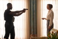 Sterling K. Brown and Julianne Nicholson in 'Paradise'