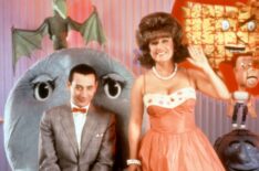 Paul Reubens and Lynne Marie Stewart in 'Pee-wee's Playhouse'