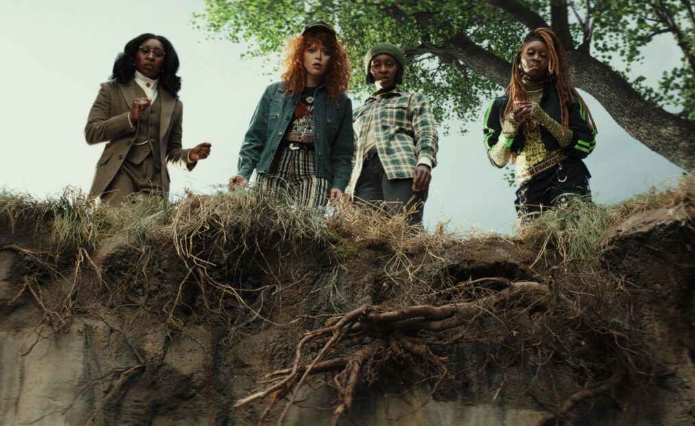 Cynthia Erivo as Sextuplets, Natasha Lyonne as Charlie Cale in 'Poker Face' Season 2