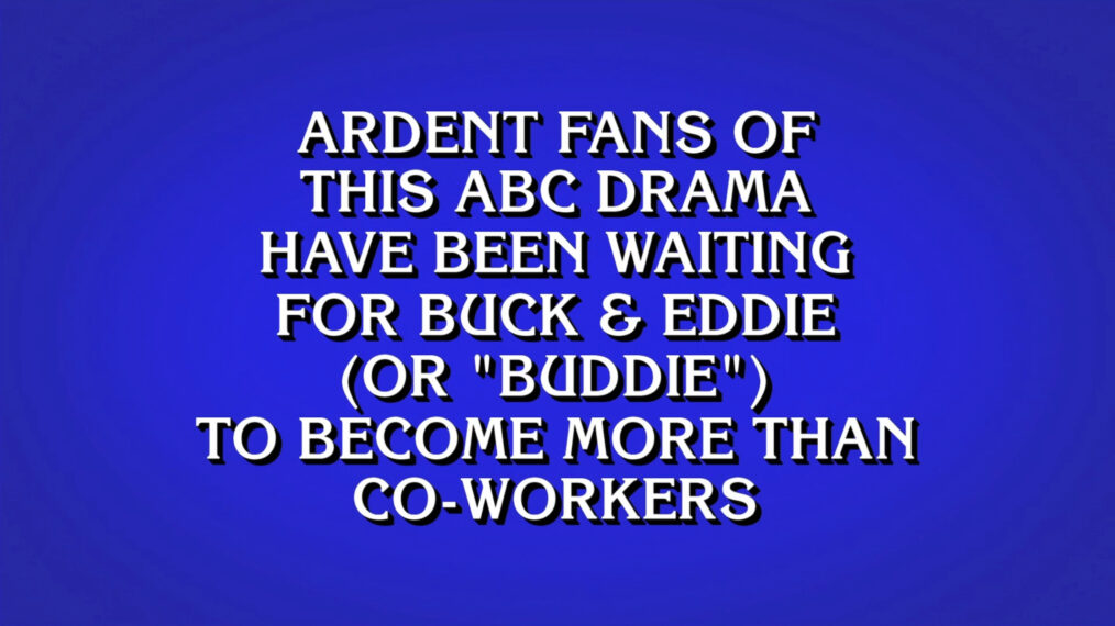 'Pop Culture Jeopardy!' clue card.