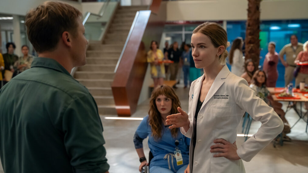 Jessy Yates as Harper and Willa Fitzgerald as Danny — 'Pulse' Season 1 Episode 8