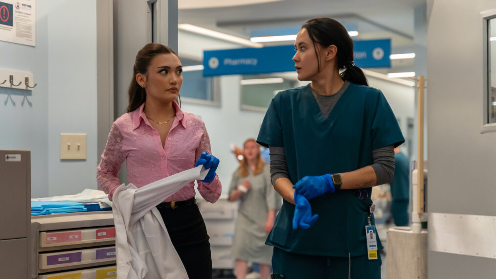 Daniela Nieves as Camila Perez and Chelsea Muirhead as Sophie Chan — 'Pulse' Season 1 Episode 10