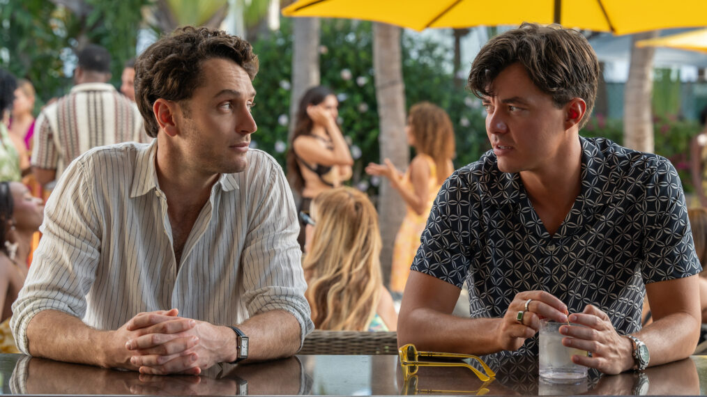 Colin Woodell as Xander Phillips and Jack Bannon as Tom Cole — 'Pulse' Season 1 Episode 10