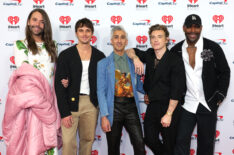 Jonathan Van Ness, Antoni Porowski, Tan France, Jeremiah Brent, Karamo Brown attend iHeartRadio z100's Jingle Ball 2024