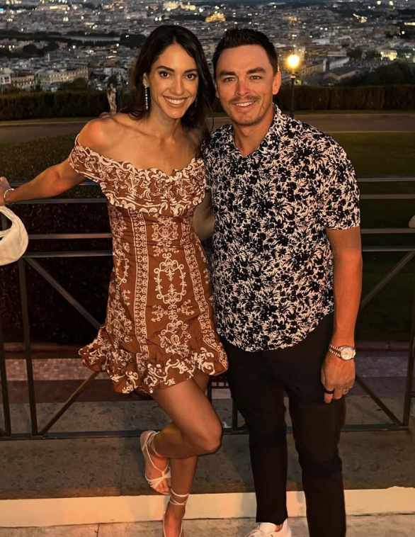 Rickie Fowler and wife Allison Stokke