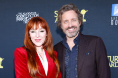 Ruth Connell and Rob Benedict attends the 52nd Annual Saturn Awards at Hilton Universal City Hotel on February 02, 2025 in Universal City, California.