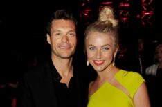Ryan Seacrest and Julianne Hough at the after party for the premiere of Warner Bros. Pictures' 'Rock Of Ages' at Hollywood and Highland on June 8, 2012 in Los Angeles, California.
