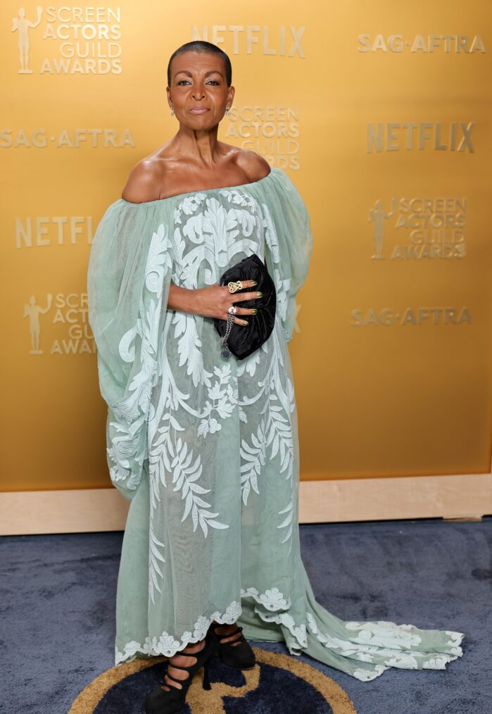 Adjoa Andoh at the 2025 SAG Awards
