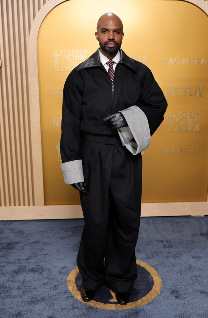 Carl Clemons-Hopkins at the 2025 SAG Awards