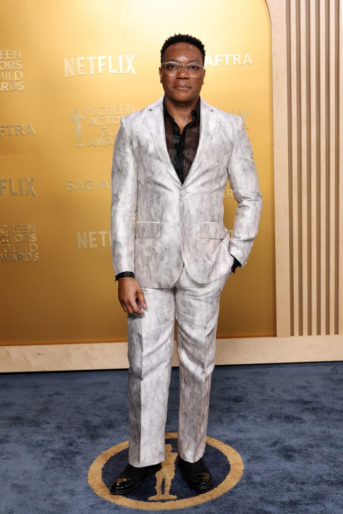 Chukwudi Iwuji at the 2025 SAG Awards