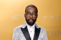 Corey Hendrix at the 2025 SAG Awards