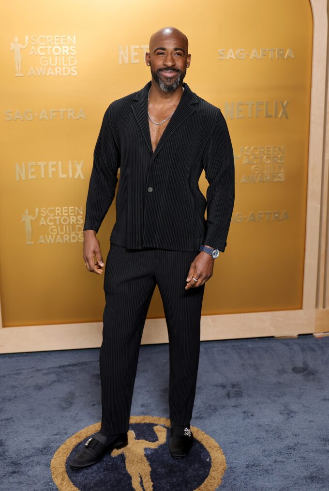 Daniel Francis at the 2025 SAG Awards