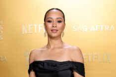 Emma Naomi at the 2025 SAG Awards