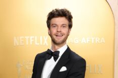 Jack Quaid at the 2025 SAG Awards