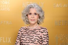 Jane Fonda at the 2025 SAG Awards