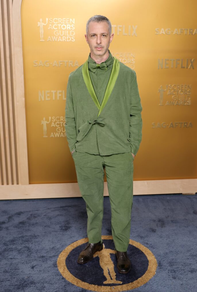 Jeremy Strong at the 2025 SAG Awards