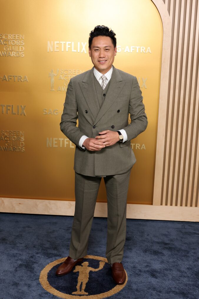 Jon M. Chu at the 2025 SAG Awards