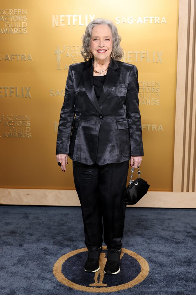 Kathy Bates at the 2025 SAG Awards