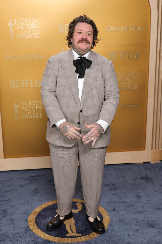 Matty Matheson at the 2025 SAG Awards