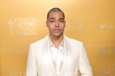 Nicholas Duvernay at the 2025 SAG Awards