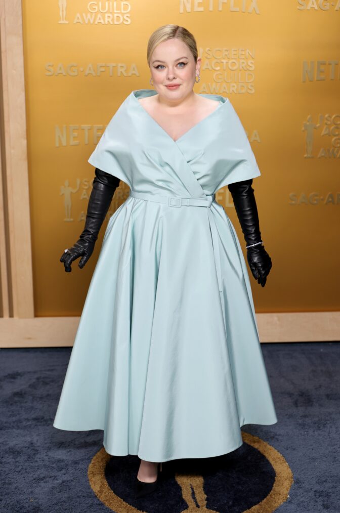 Nicola Coughlan at the 2025 SAG Awards